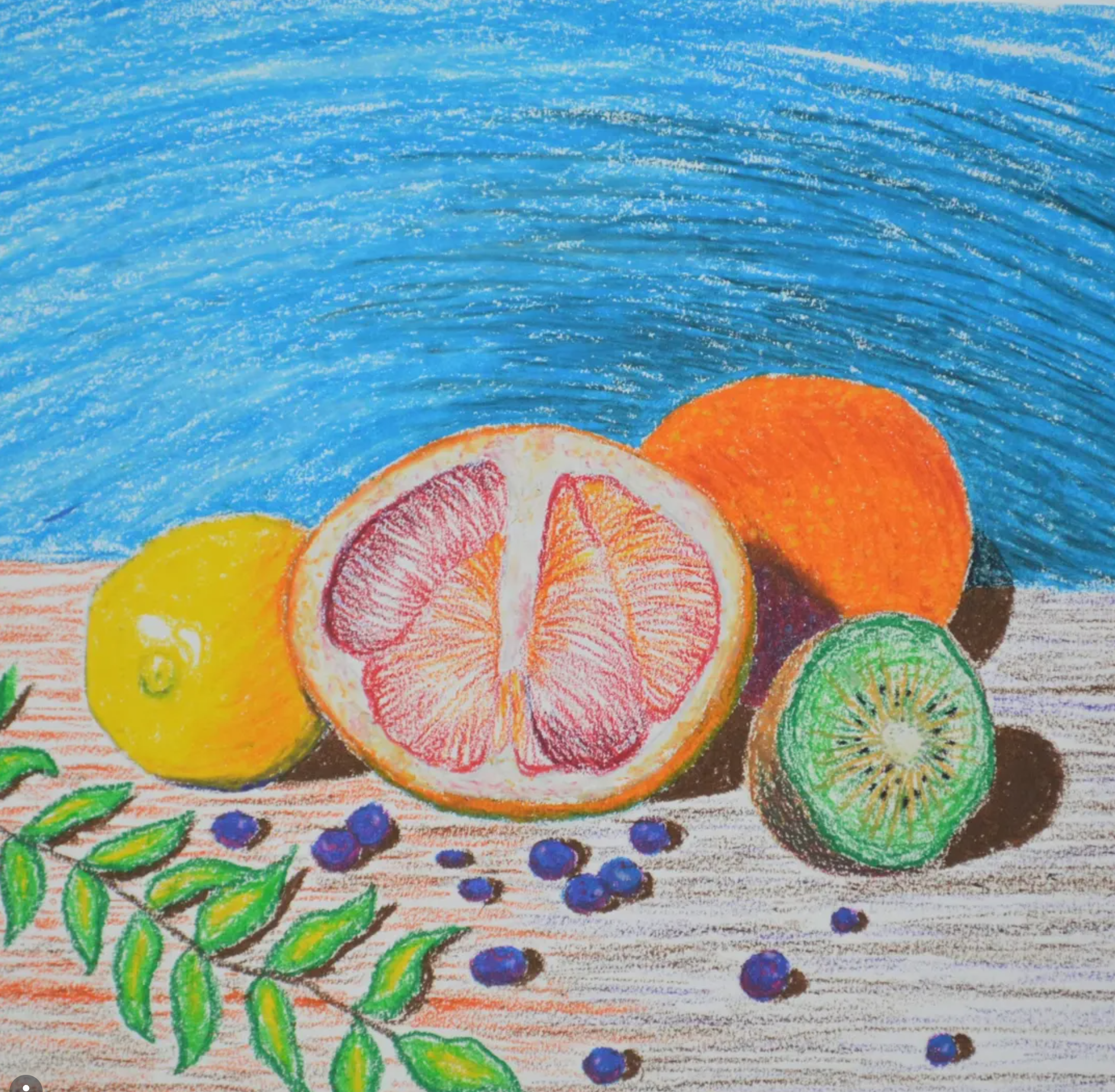 A fruits painting